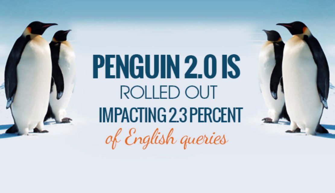 Penguin 2.0 is rolled out impacting 2.3 percent of English queries