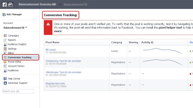 Conversion Tracking