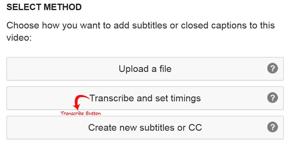 Transcribe Your Videos