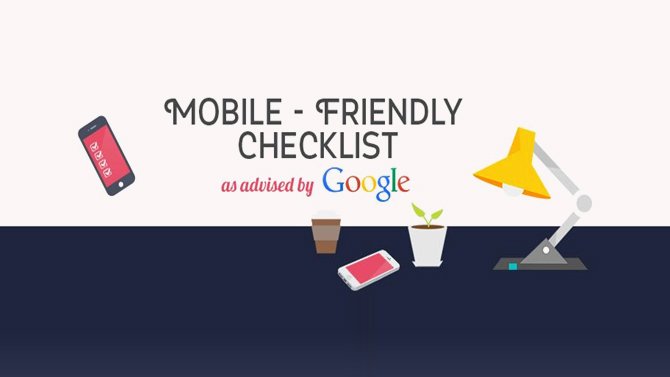 mobile friendly checklist