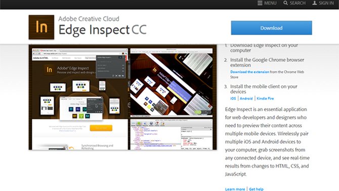 Adobe Edge Inspect