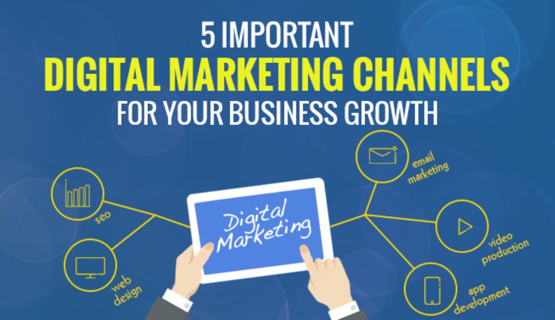 5 Important Digital Marketing Channels For Your Business Growth