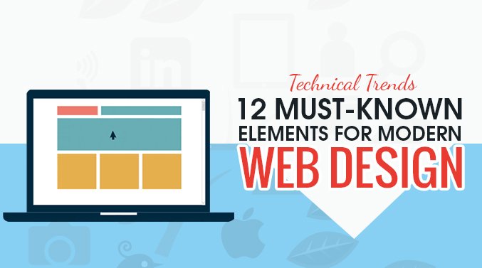 Elements for Modern  Website Design