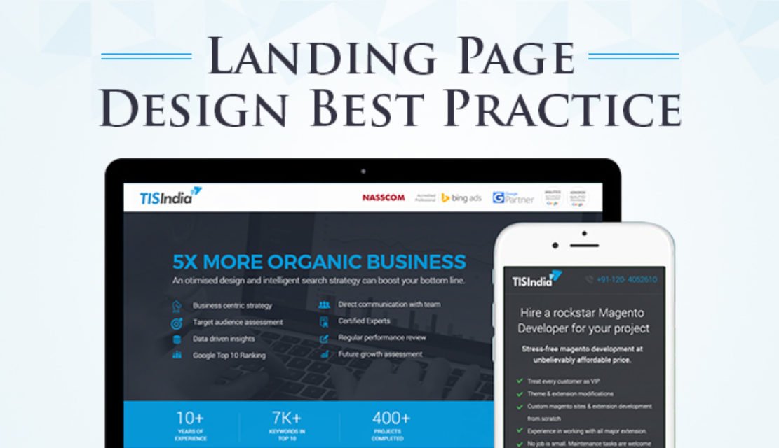 Landing Page Design: Adopting Best Practices to Build an Affluent Landing Page