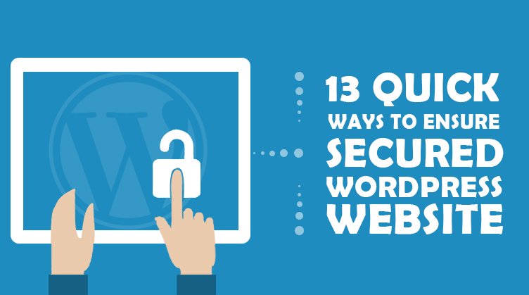 ensure a secured wordpress website