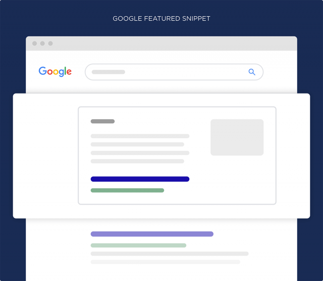 google featured snippet